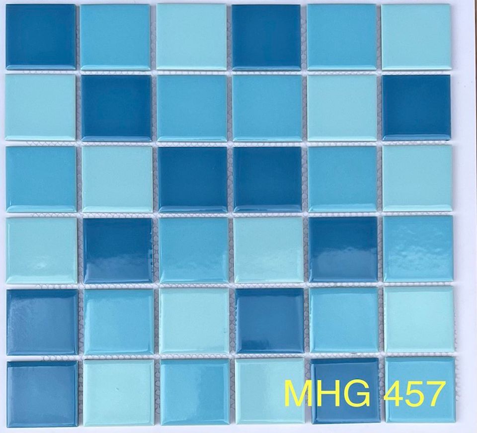 gach mosaic xanh 457