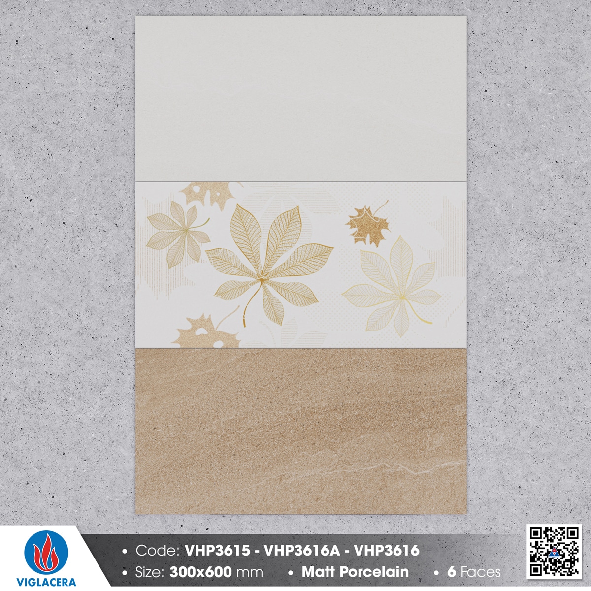 Gạch 30×60 Viglacera VHP3615 – VHP3616A – VHP3616